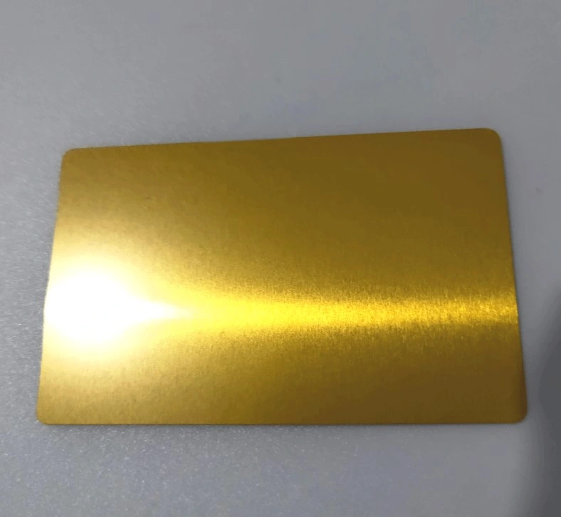 Manufacture Custom Metal Cards Wholesale/Supplier Blank Metal ID Card