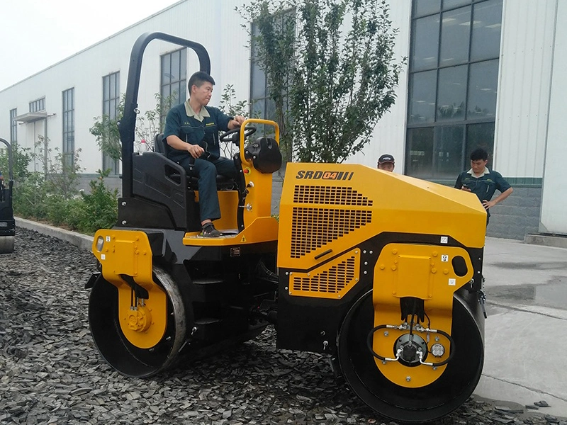 Shantui Srd08 0,8 Ton Mini Doppel Trommel Road Roller