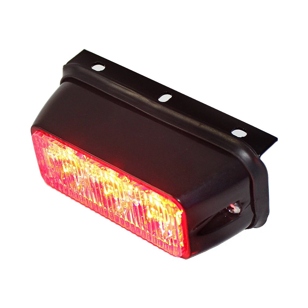 Bright LED Side Mark Lighthead Emergency Vehicle Warning Strobe Lighthead Traffic Light