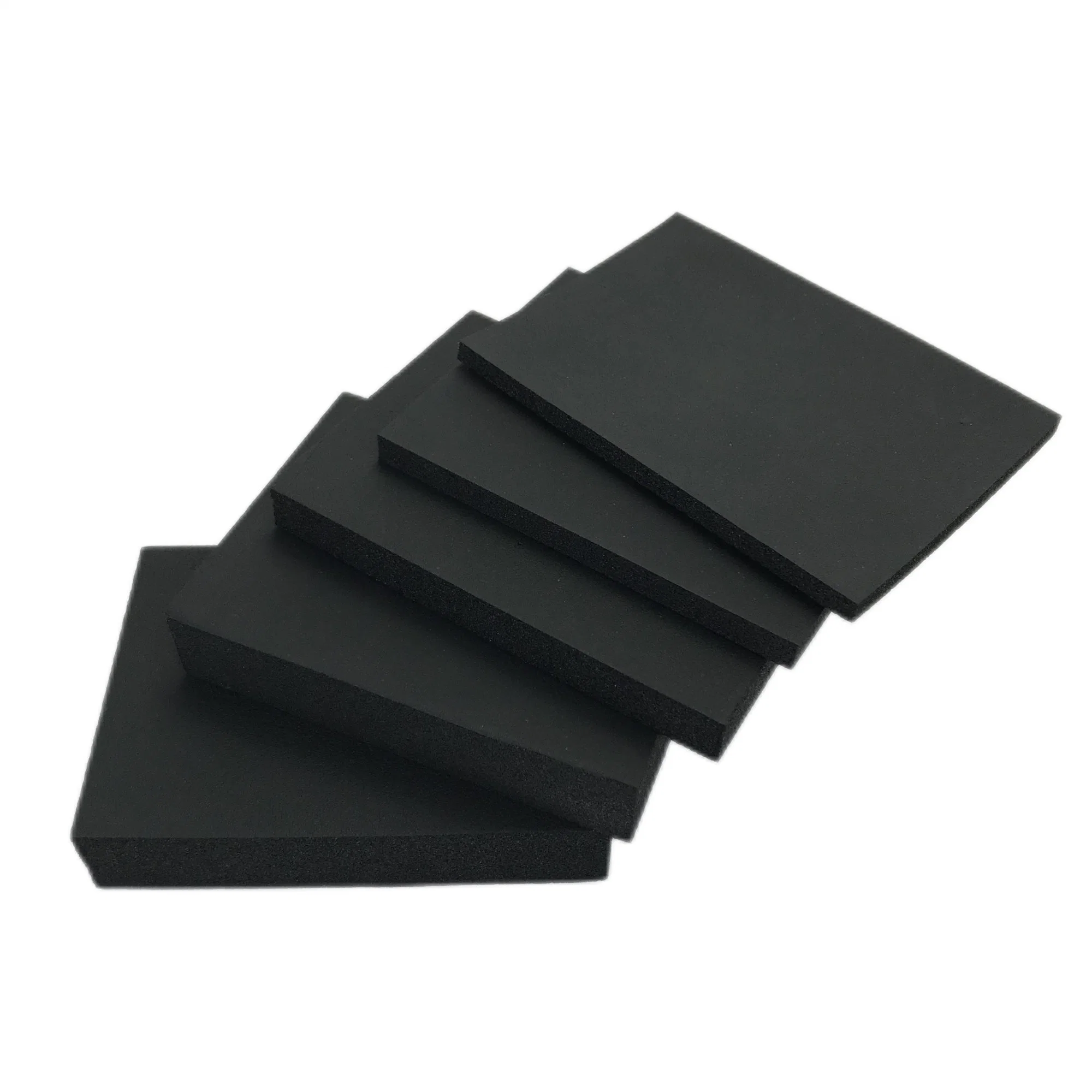 Insulated EPDM Rubber Sheet Soft and Black Fireproof Rubber Foam Closed Cell Rubber Foam