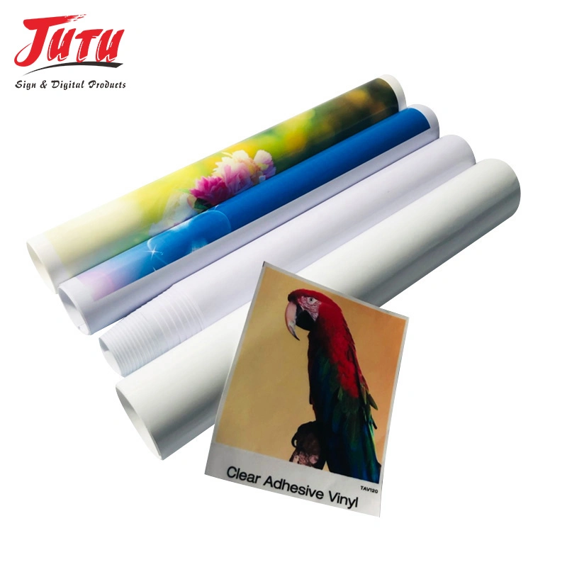 Jutu Wrap Sticker 0.914/1.07/1.27/1.37/1.52m Car Decoration Digital Printing Vinyl for Vehicle Advertising Signs, Car