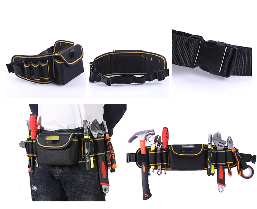 OEM/ODM Customize Multi-Functional Oxford Hardware Maintenance Electrician&prime; S Waist Tool Belt