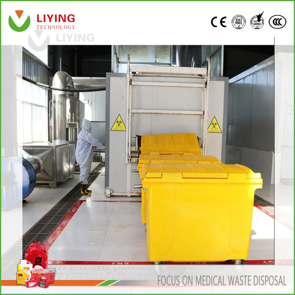 Medical Waste Microwave Environmental Protection Treatment Equipment for Hospital/Clinic Use