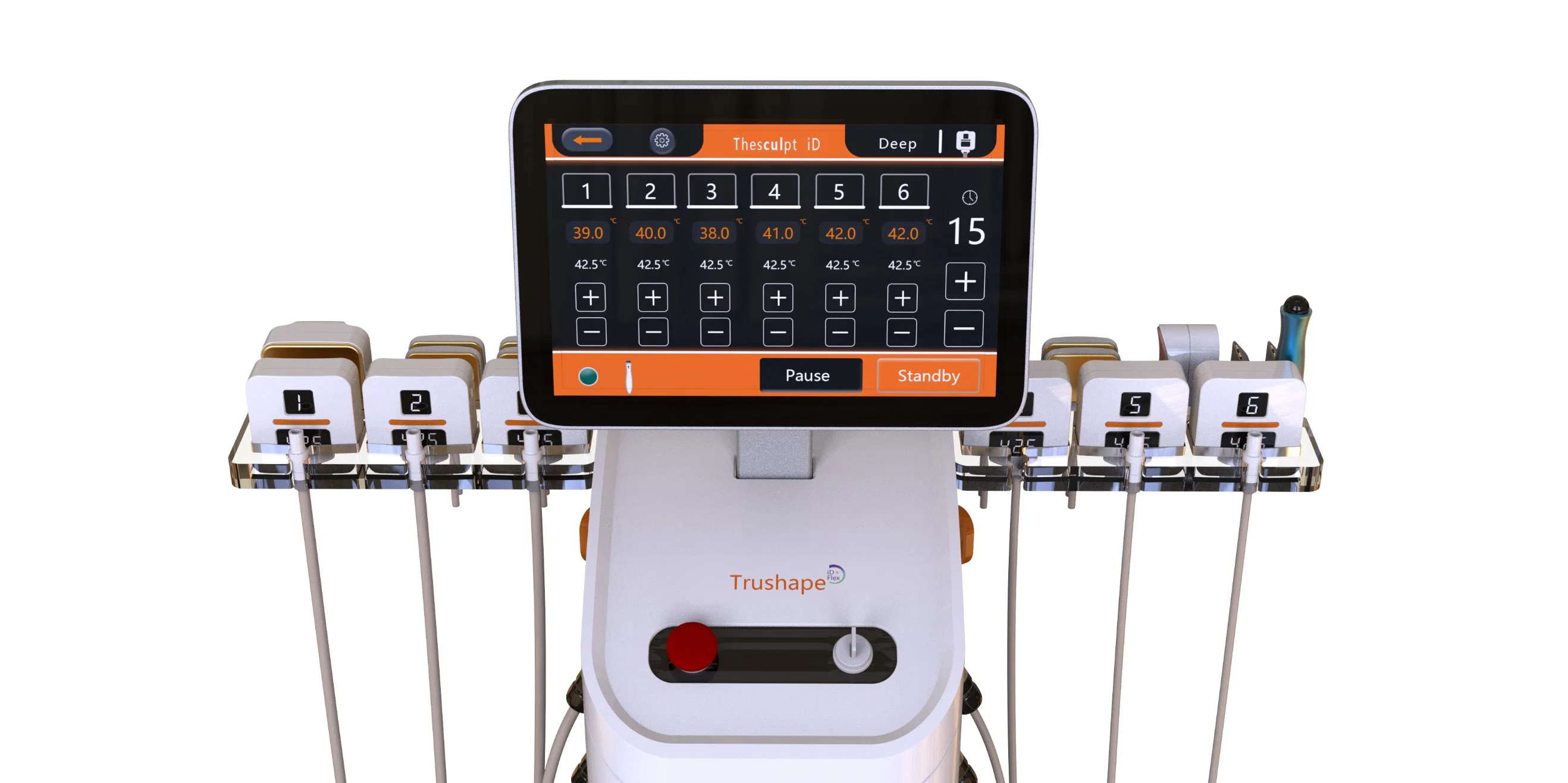 2MHz Monopolar Trushape ID Trusculpt Flex Muscle Body Sculpting Cellulite Treatment Fat Reduction RF Slimming Machine Trushape