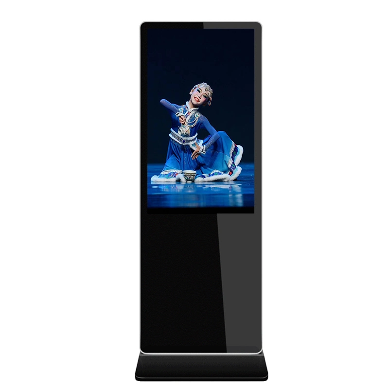 43 Inch Floor Standing Outdoor Indoor Electronic Totem Kiosk Touch Screen Digital Signage LCD Advertising Display