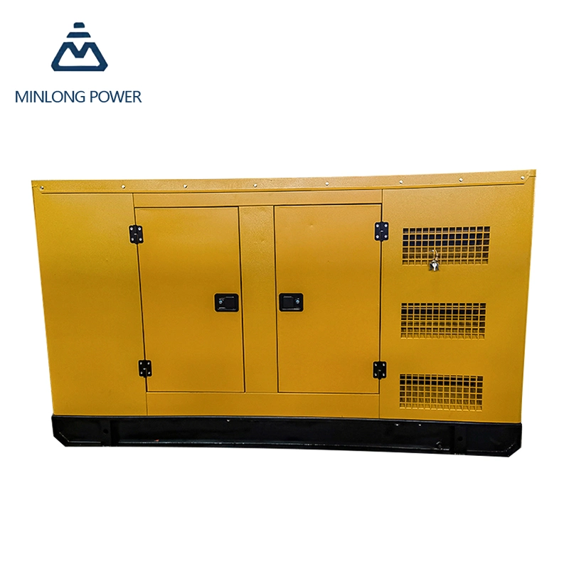 125kVA/100kw Three Phase Water Cooled Silent Soundproof Genest Automation Type Electric Generation Set