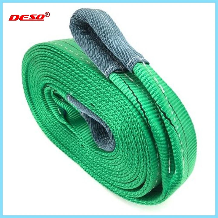 Anti-Corrosion Flat Polyester Woven Webbing Sling 2 T with High quality/High cost performance 