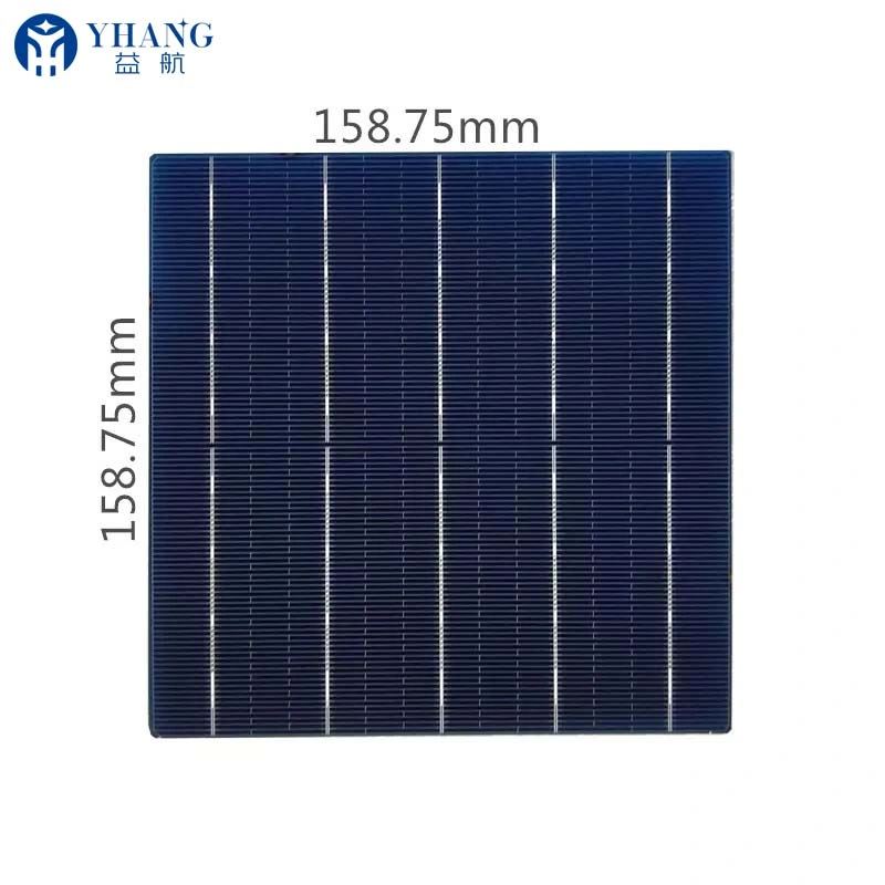 Hot Sale High Efficiency Mono 158.75 * 158.75 22.6% Monocristalino PV 6X6 Mini Painel Solar células solares