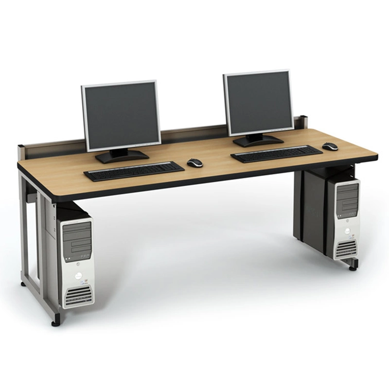 Modern Design Wooden Student Computer Lab Table School Computer Room Furniture