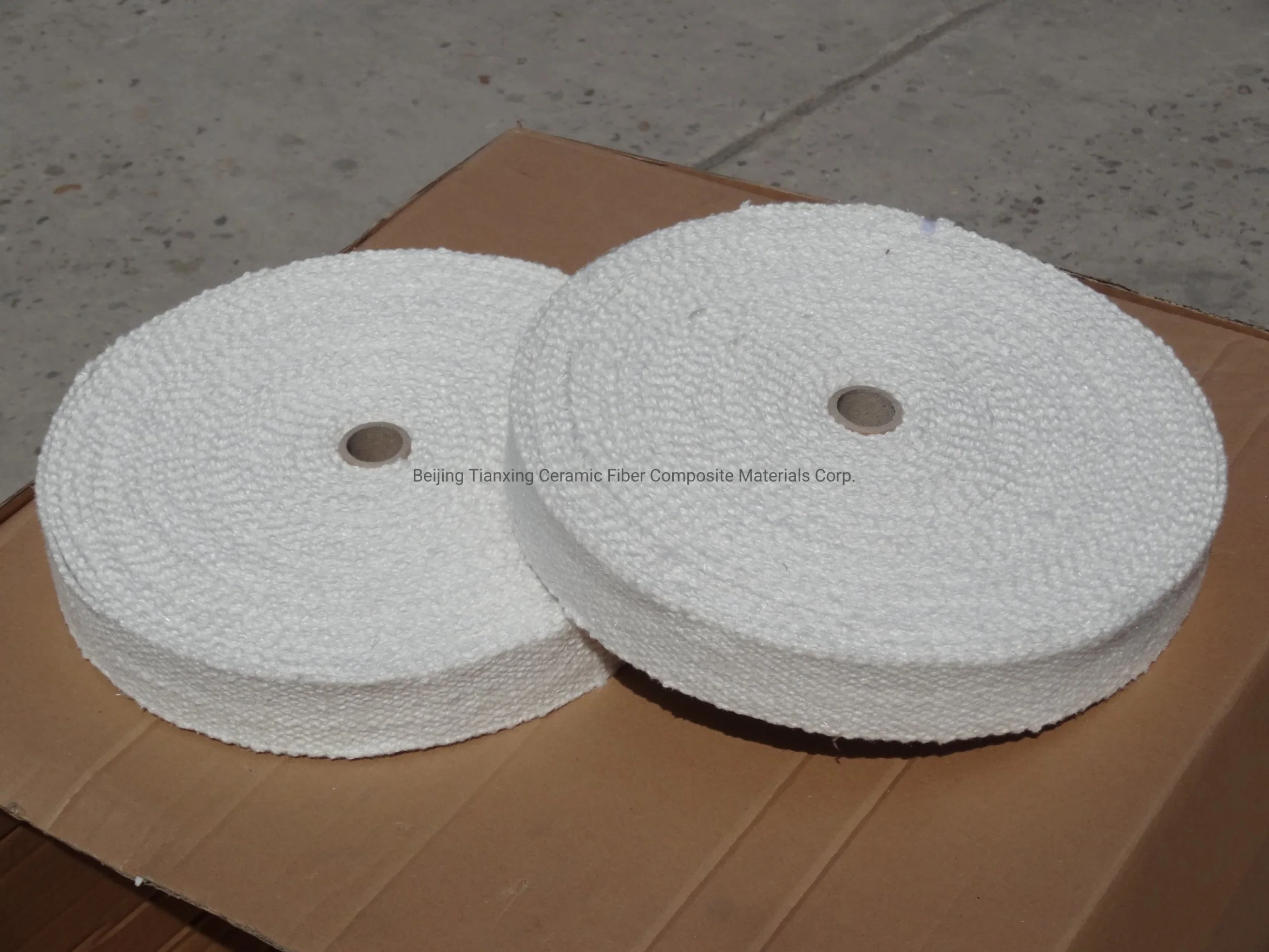 Ceramic Fiber Woven Tape for Pipeline Covering in High Temperature