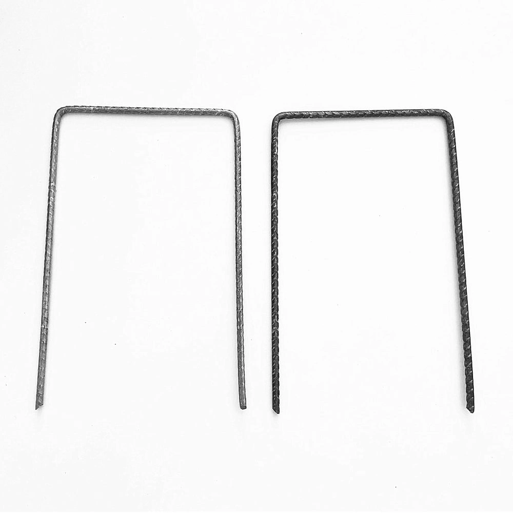 Metal Steel Garden Ground U Type Securing Pegs Turf Nails U Shape SOD Staple