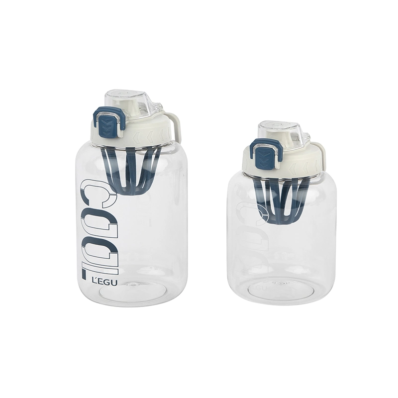 2023 Logotipo personalizado 1400ml Gimnasio Sport Botella de agua de bebida de plástico