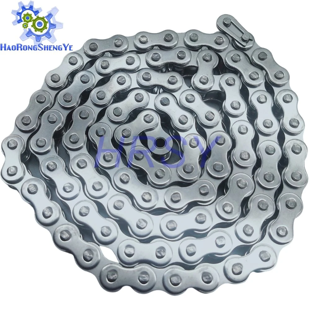 Fábrica OEM de Tianjin Corrente de Roda de Aço Inoxidável de Alta Resistência 304 316 06A 08A 10A 12A 16A