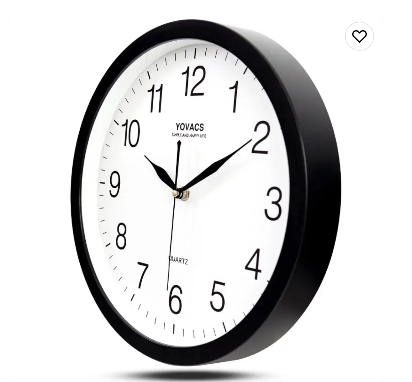 Modern Silent Non-Tick Home Decor Battery Operated Living Room OEM Digital Wall Clock