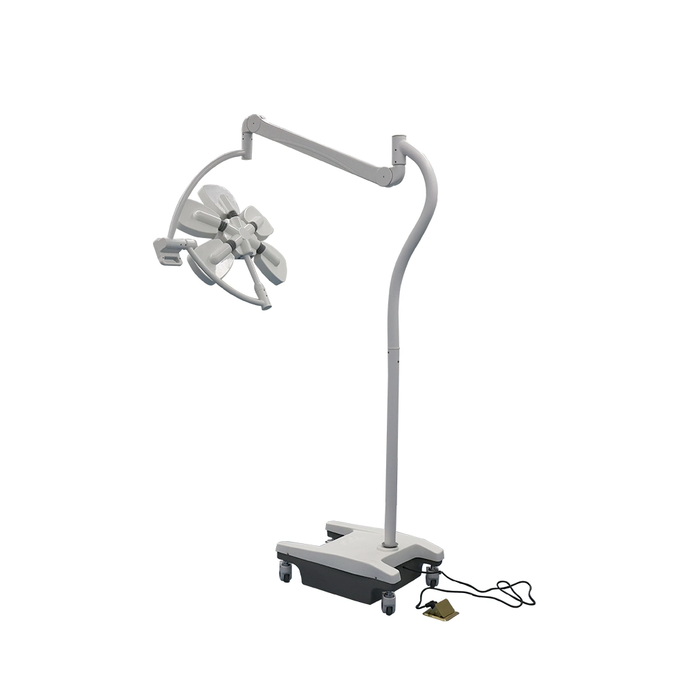 Conception portable multifonction fleur Lampe Médicale Mobile halogène à réflecteur de lumière pour la chirurgie clinique et de l'hôpital de soins dentaires