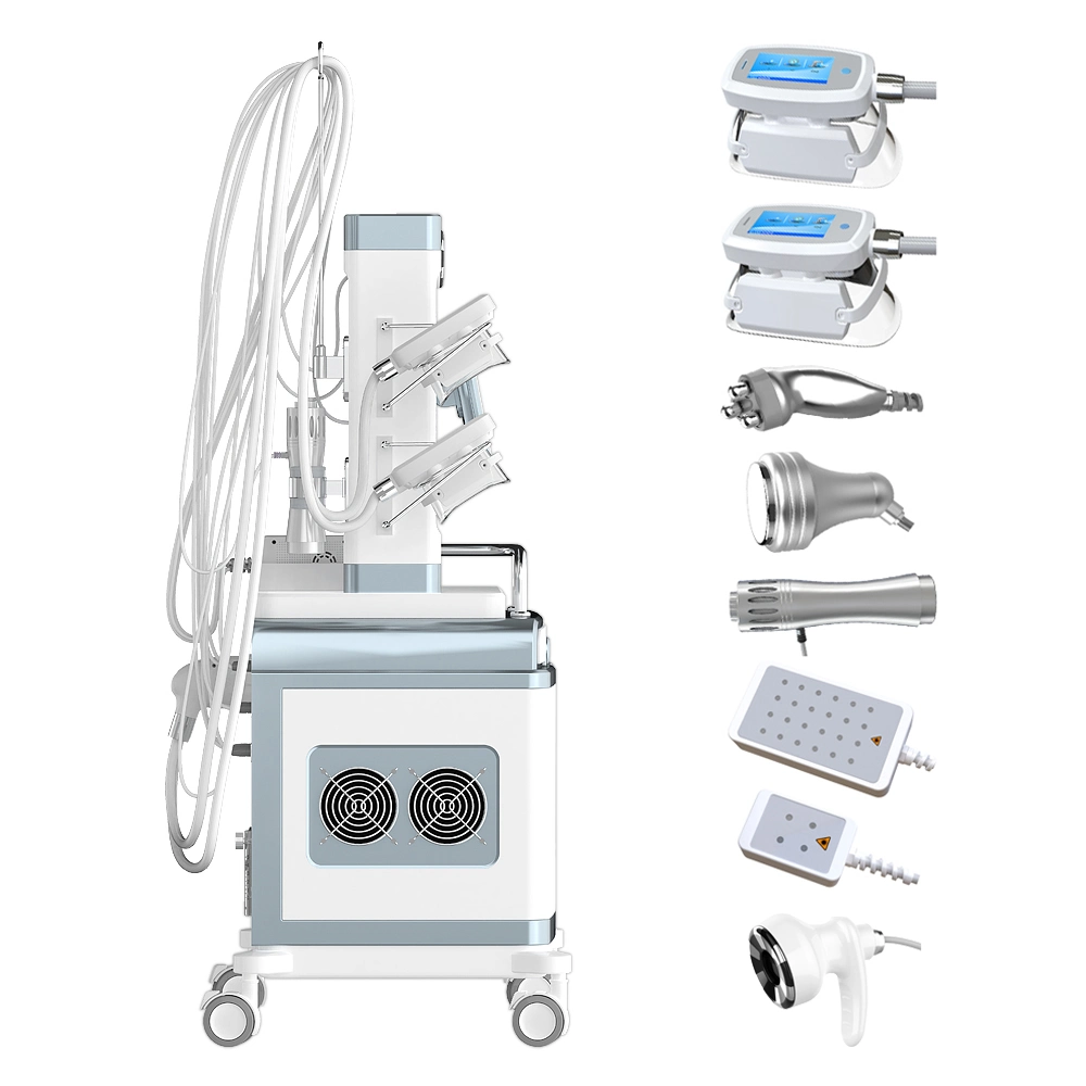 5 in 1 Cryolipolysis Laser Lipo RF Cavitation with Cryo Shockwave Erectile Dysfunction Machine for Pain Relief