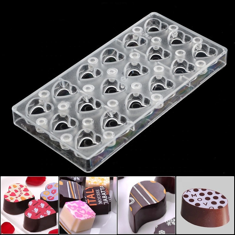 Moule en polycarbonate pour bonbons durs de production élevée pour le chocolat