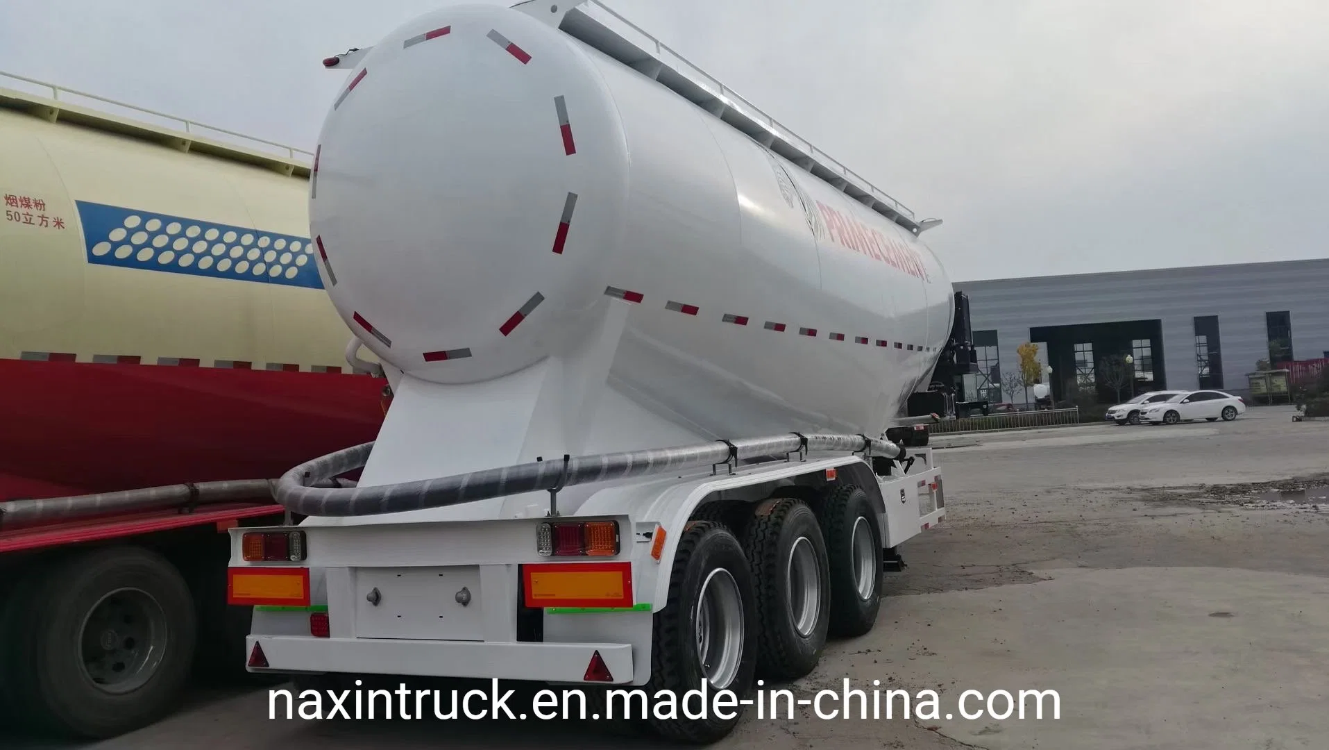 50m3-60m3 Zement Bulk Tank ohne LKW Semi Trailer