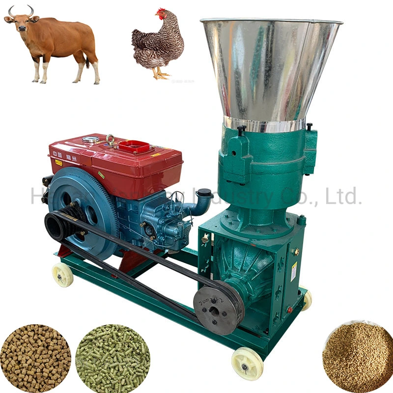 Futtermittel Verarbeitungsmaschinen Vieh Tierfutter Pellet Maschine