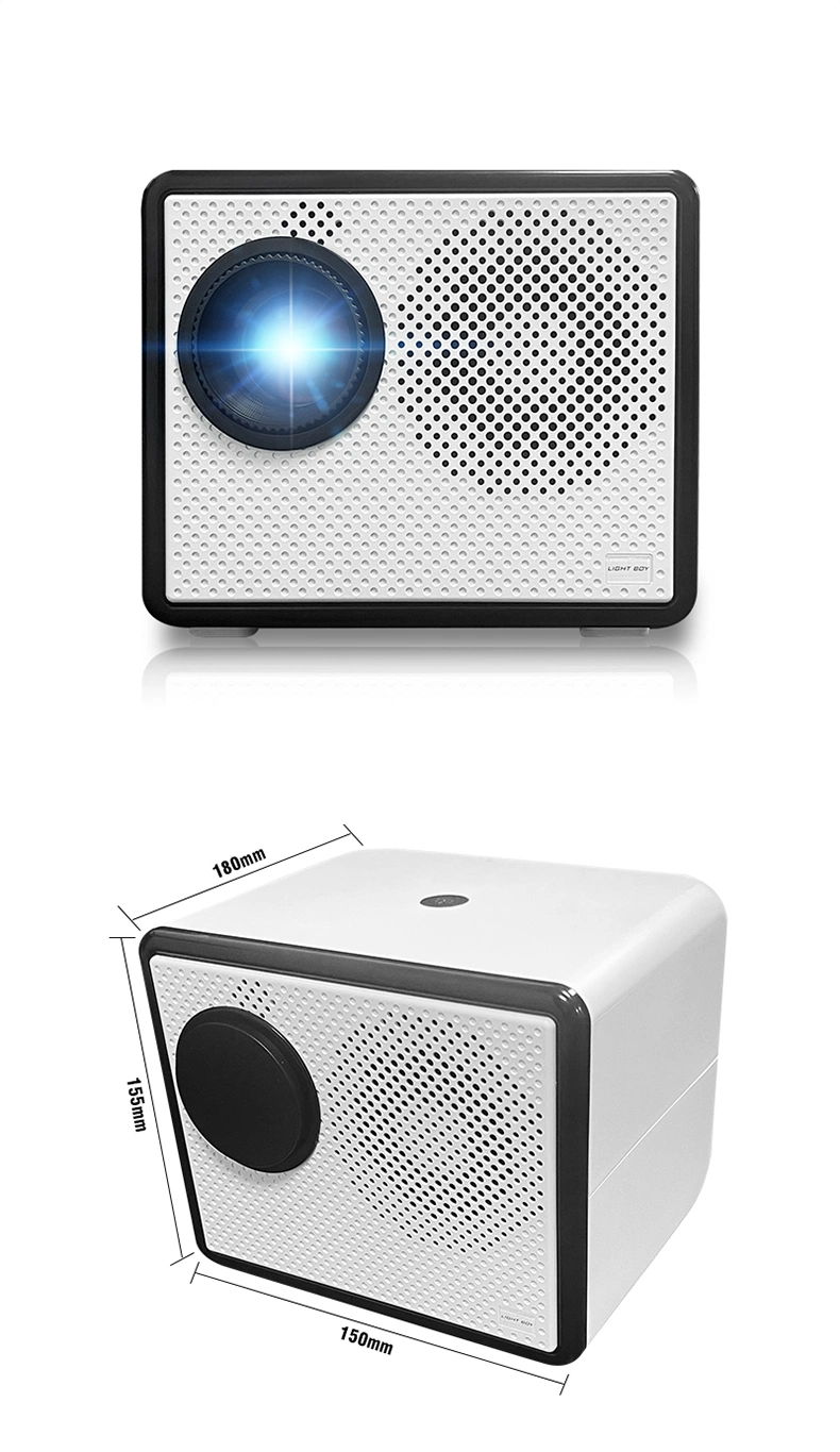 Lightboy Full HD USB Home Theater Cine Juego Beamer Proyector Multimedia