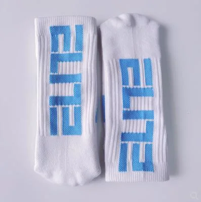 Players Version Basketball Socks Men&prime; S Middle Tube Retro Sports Style High Top Towel Bottom Thickened Long Breathable Cotton Spande Socks