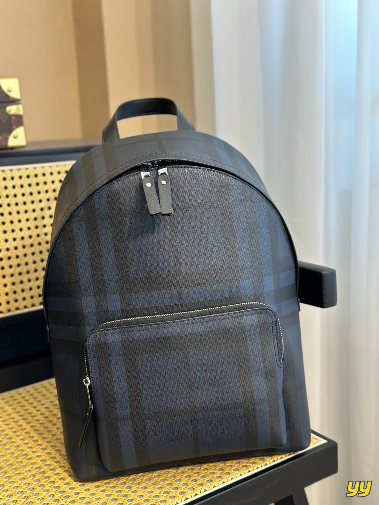 Plaid unissexo Backpack Luxury Grosso pele de elevada qualidade Bag preço grossista alunos bag bolsa escolar