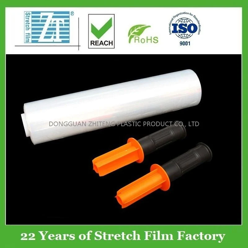 15 Inch X 1000 Feet 60ga for Pallet Wrap Industrial Strength Stretch Film with Handles