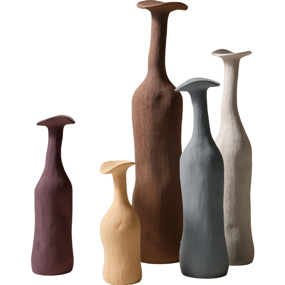 Nordic Morandi Color Home Acessórios vaso de cerâmica