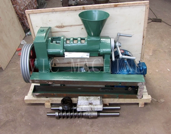 50 kg/h rod type vegetable seeds cold press oil machine