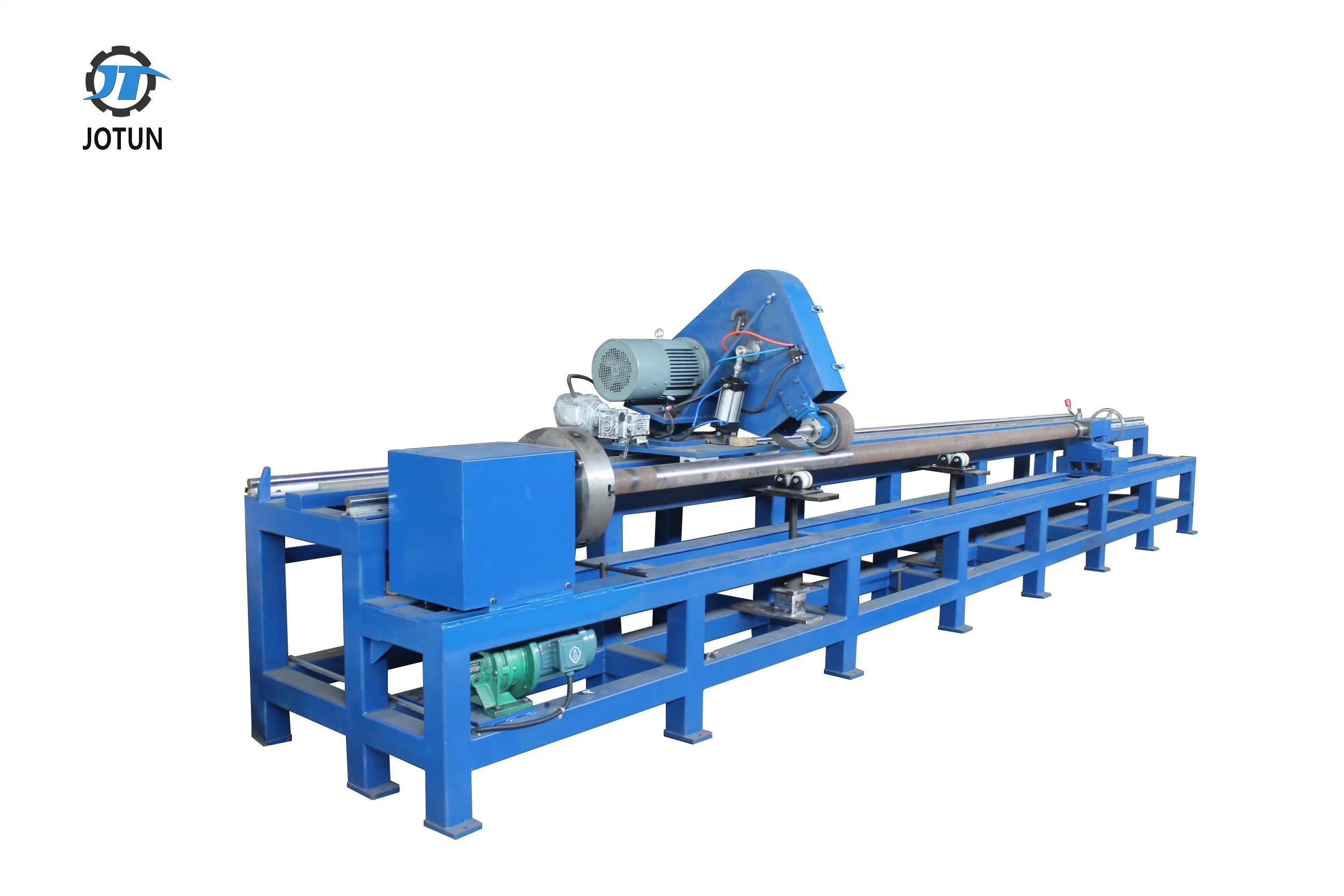 Stainless Steel Round Pipe and Tube Outer Surface Polishing Buffing Machine