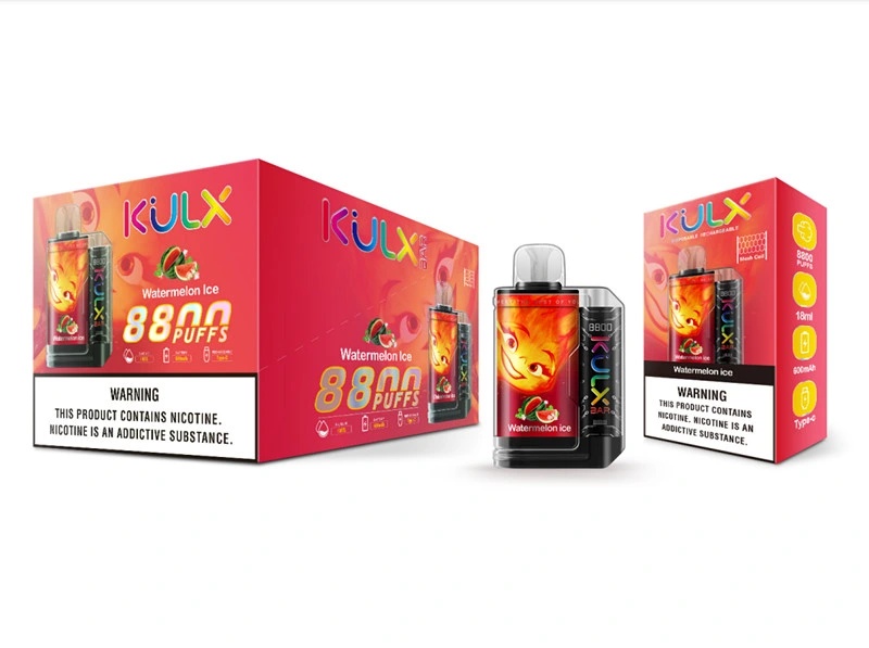 8800 Puffs Kulx Bar cigarrillo electrónico Venta en caliente VAPE desechable