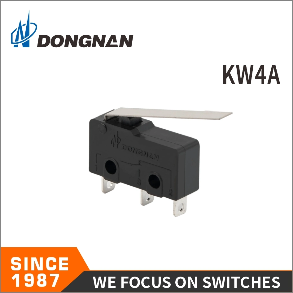 Kw4a Mini Micro Switch Button Switch with Handle Manufacturers Direct Sales