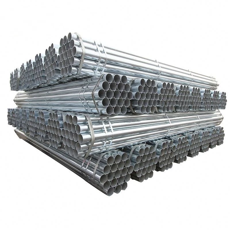 Hot DIP Galvanized Round Steel Pipe / Gi Pipe Pre Galvanized Steel Pipe Galvanized Tube for Construction