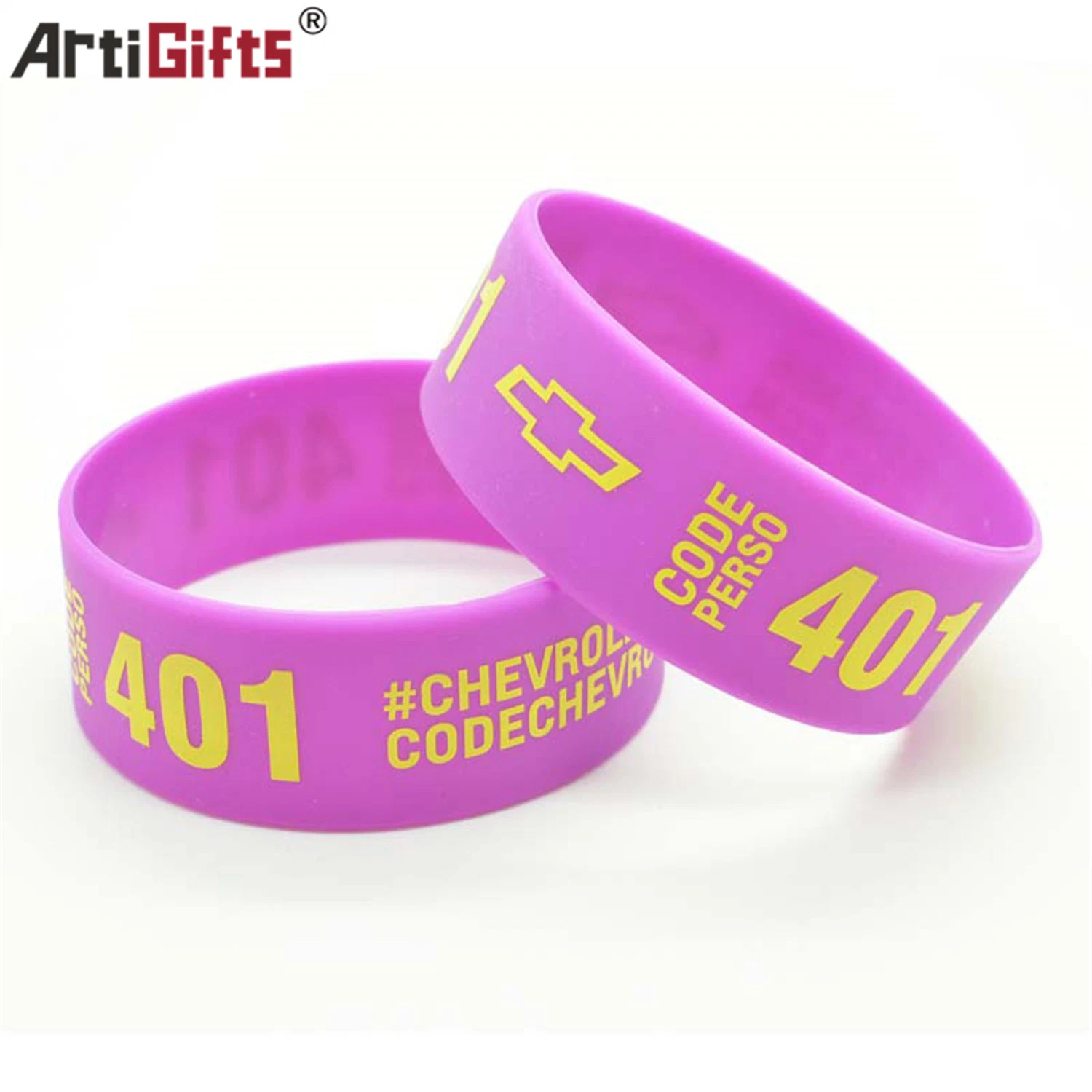 Promotion Fashion Rubber Silicone Wristband