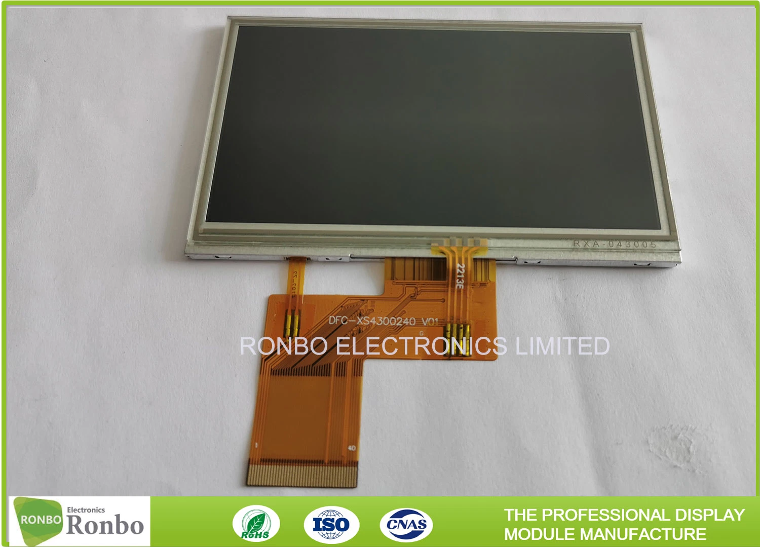 High Luminance 4.3 Inch 480X272 RGB 40pin Replace At043tn24 and TM043nbh02 TFT Touch LCD Panel Display Screen