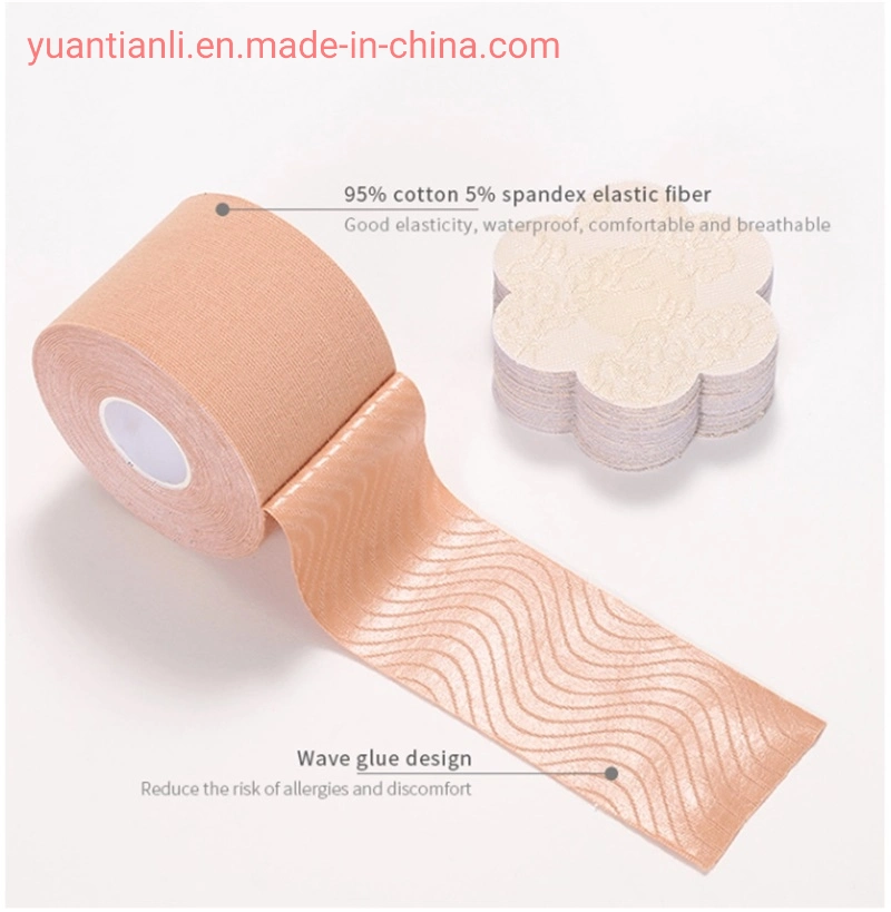 Wholesale/Supplier Body Tape for Lift Push up in All Clothing Fabric Dress Types, Boob Tape and Nipple Cover