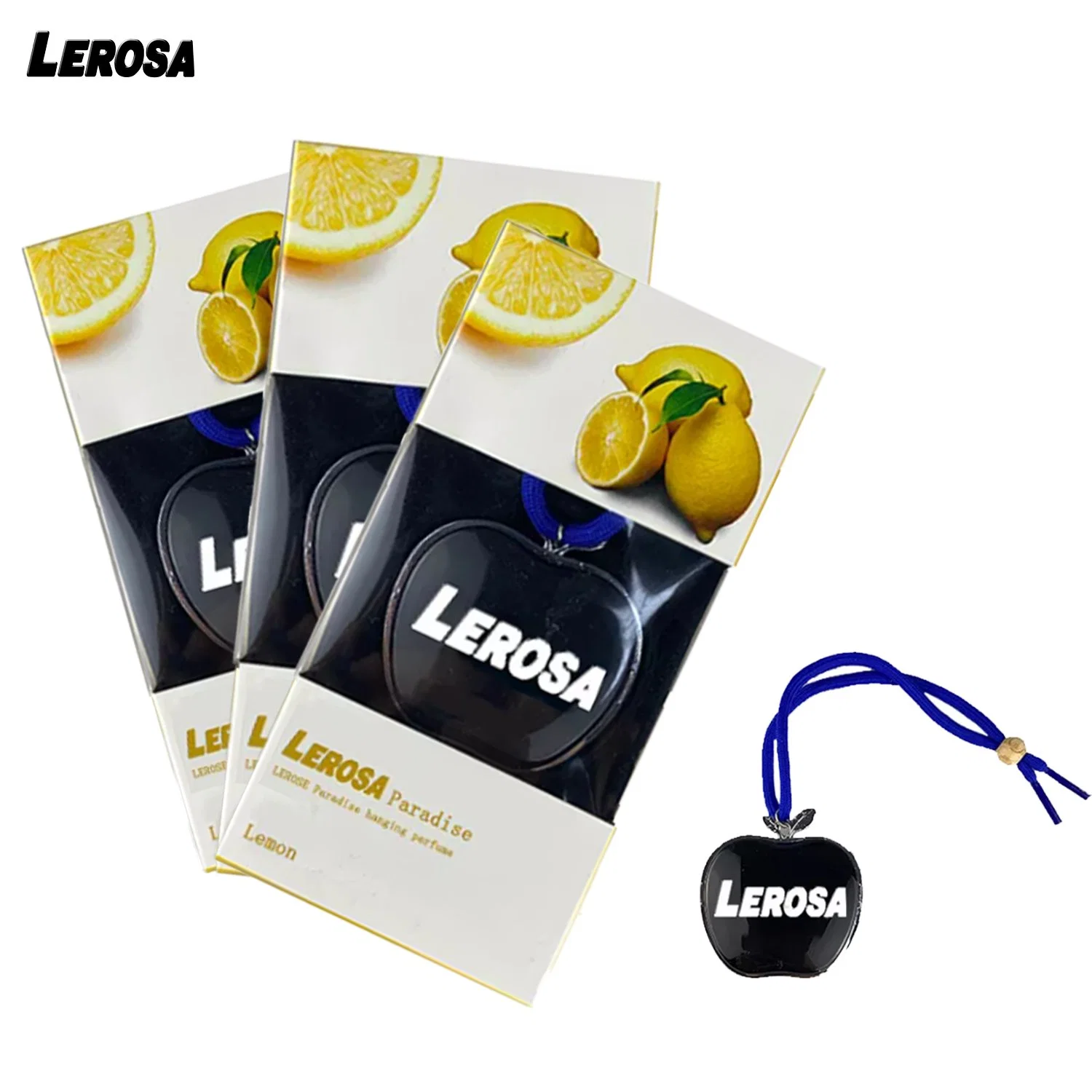 Factory Price Perfume Pefreshing Car or Home Long Lasting Wholesale/Supplier Price Lemon Flavor Car Handing Air Perfumer for Fresh Air