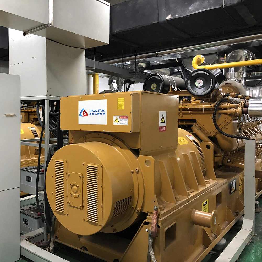 6 Cylinder Gas Engine Wood Gas Generator for Sale