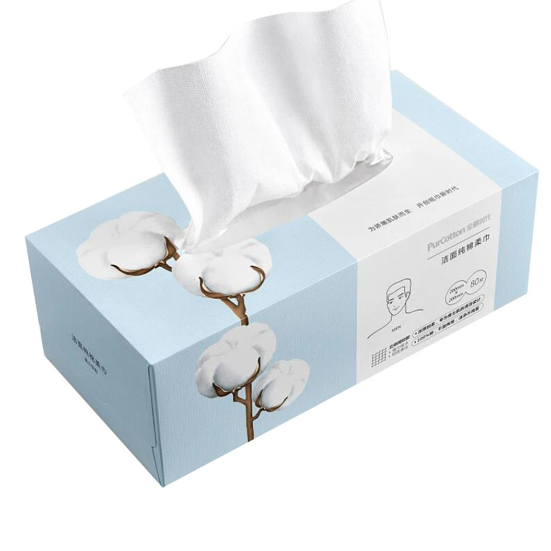 Papel duplex impresso personalizado de 350 g com cartão branco embalagem de papel tissue Caixa de cartão com janela transparente e linha perfurada