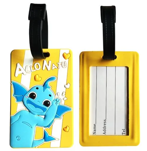 3D Souvenir Silicon Luggage Name Tags