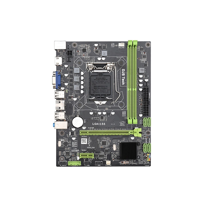 OEM más barato Nuevo Chipset 2*DDR3 H61 caliente LGA1155 zócalo I3 i5 i7 procesador Desktop Board