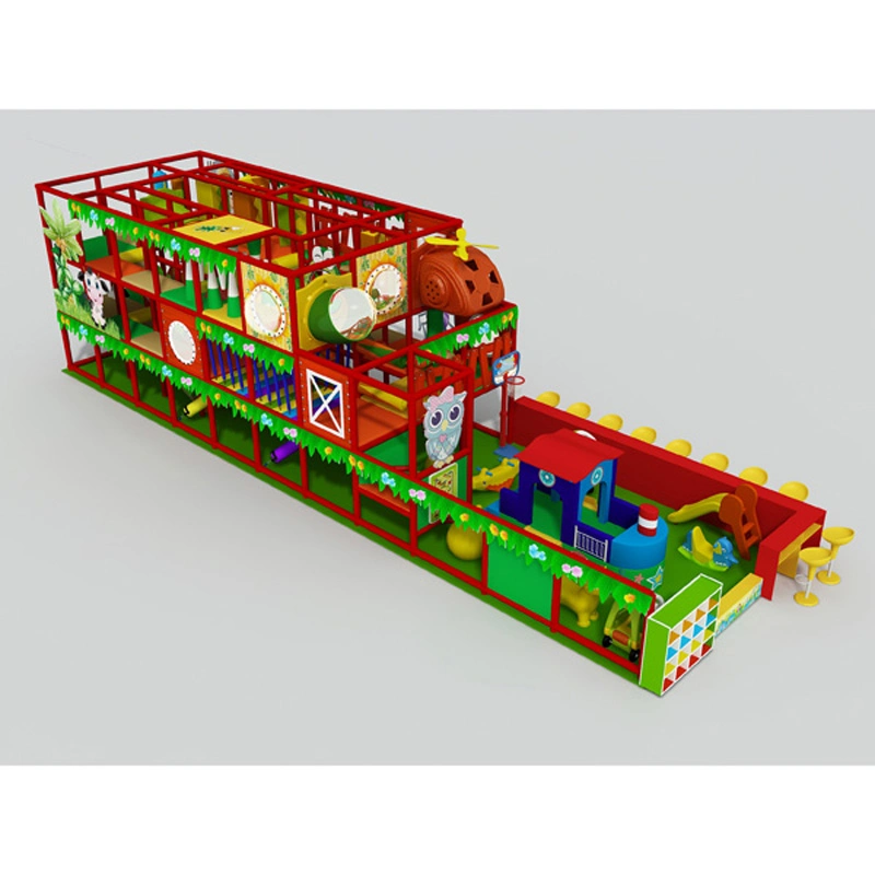 Customized Kids Indoor Play Structure From Manufacturer