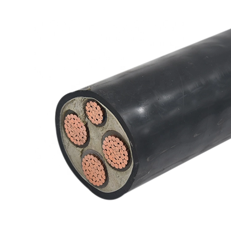 3.5 Core 240mm2, Conductor de cobre aislados en PVC y cable de alimentación eléctrica revestida