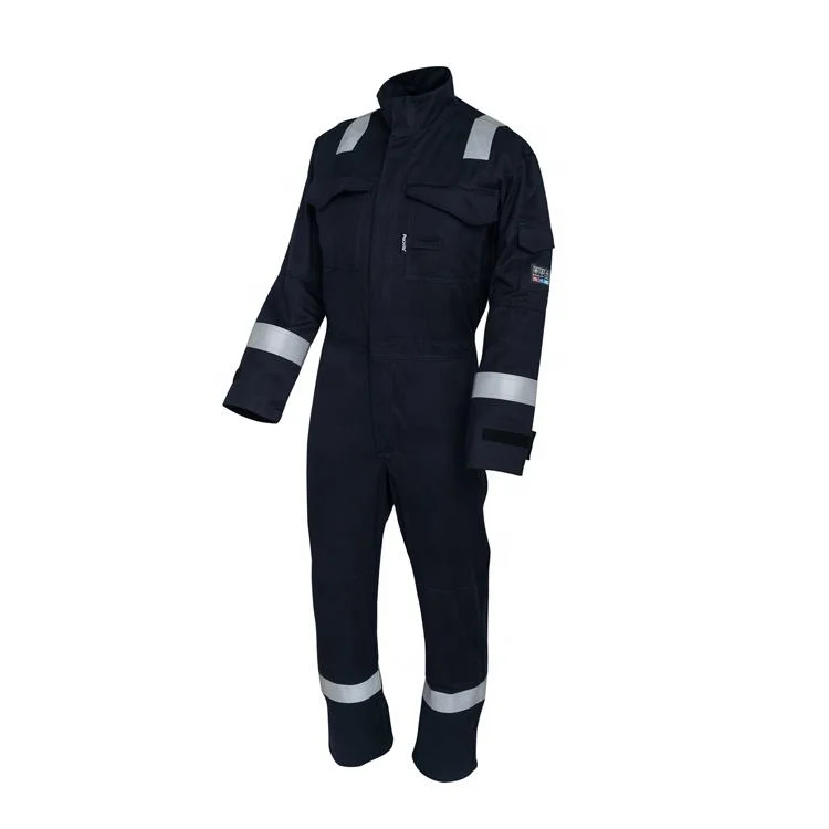 Wholesale/Supplier Orange Cotton Fire Retardant Workwear Work Industry Construction Worker Coverall Uniform