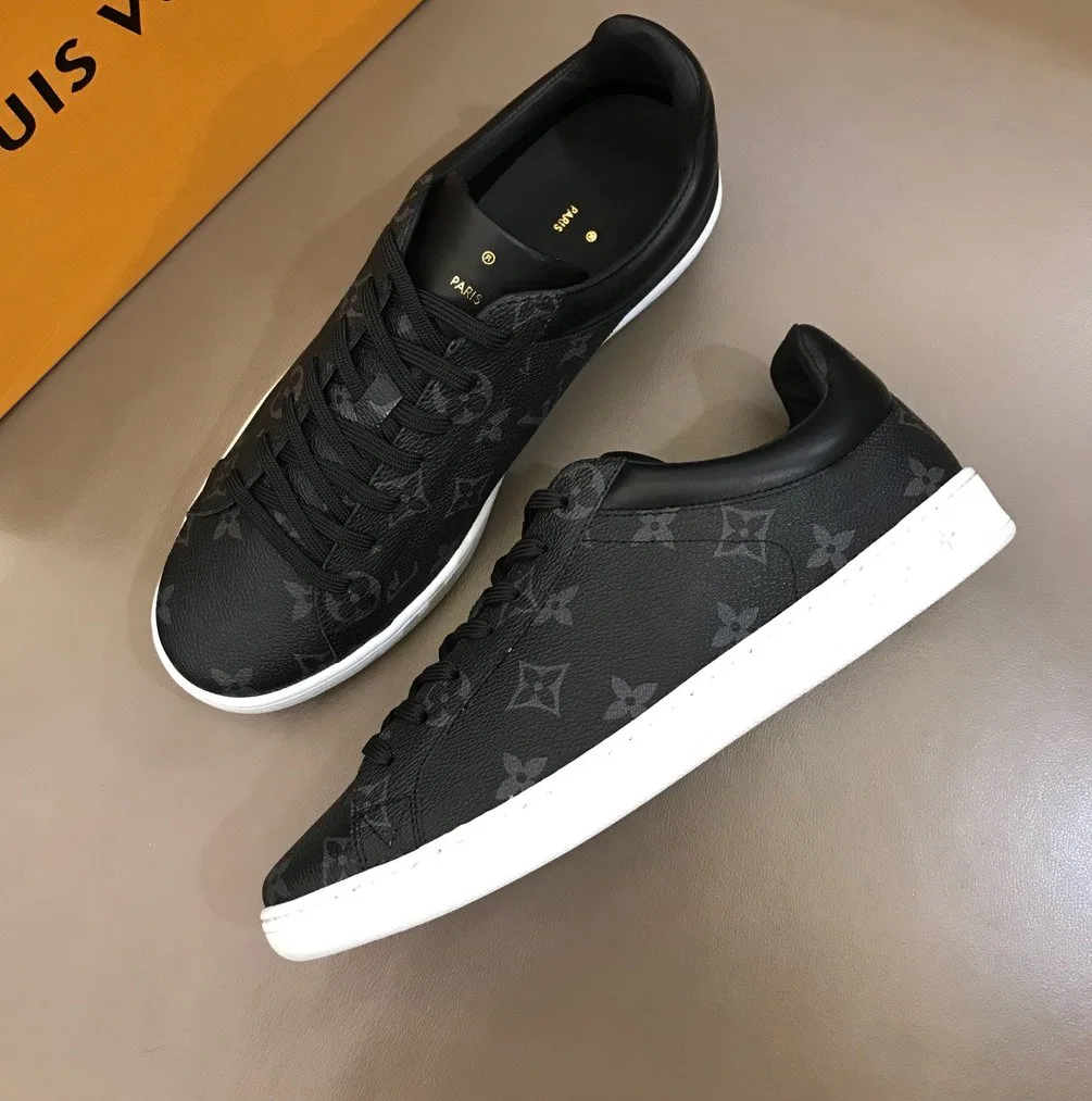 High Tier Luxury Brand Designer Men Casual Shoes Luxembourg Monogram Sneakers Logo