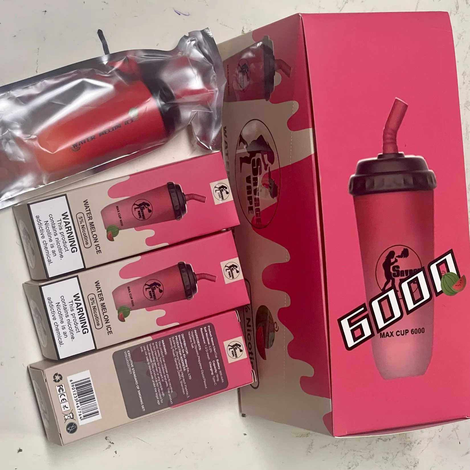 Free Sample Free Shipping Milk Tea Cup Mesh Coil 6000 -10000 Puff Disposable/Chargeable Vape for OEM Order vape Starter Kits Vaporizers