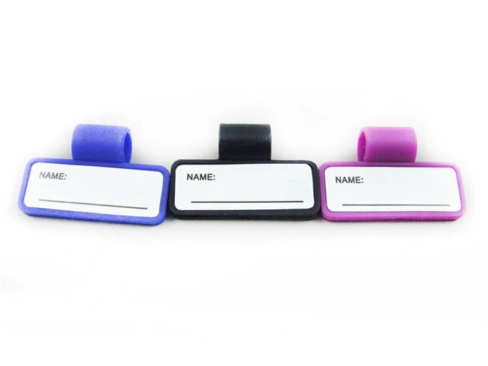 Kt-GF04G Kundenspezifische Kunststoff Gemischte Farbe Stethoskop ID Namensschild Clip Name Tag Suit für alle Arten von Stethoskop Identifikation Name Tag