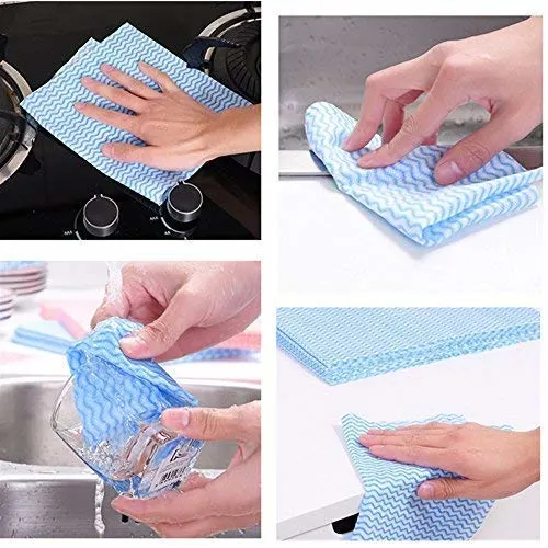 Nh Hot Selling for Home Use High Performance Spunlace Nonwoven Household Cleaning Cloths Dry Wipes