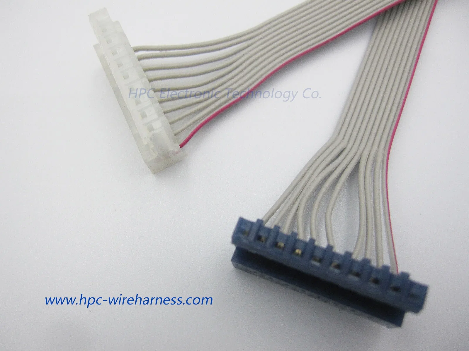 Customized Flexible UL2651 2.54mm IDC Connector Flat /Ribbon Cable for Industry