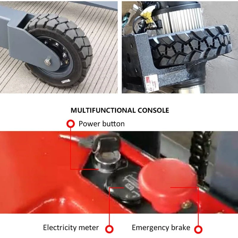 Hochleistungs-Hochregallager-Ausrüstung Sicherheit Zuerst Industrial Electric Alles Rau Geländestapler